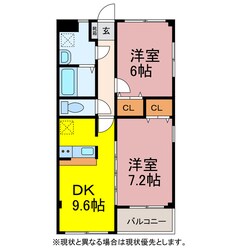 エルマーノ東小浜の物件間取画像